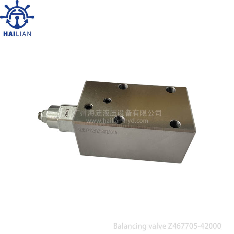 Balancing Valve Z467705-42000 Cargo Crane Spare Parts