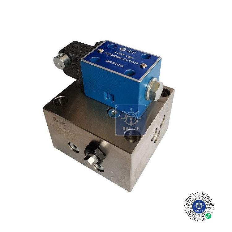 CA41318 NAKAKITA Manually operated oil hydraulic valve/4 Way valve