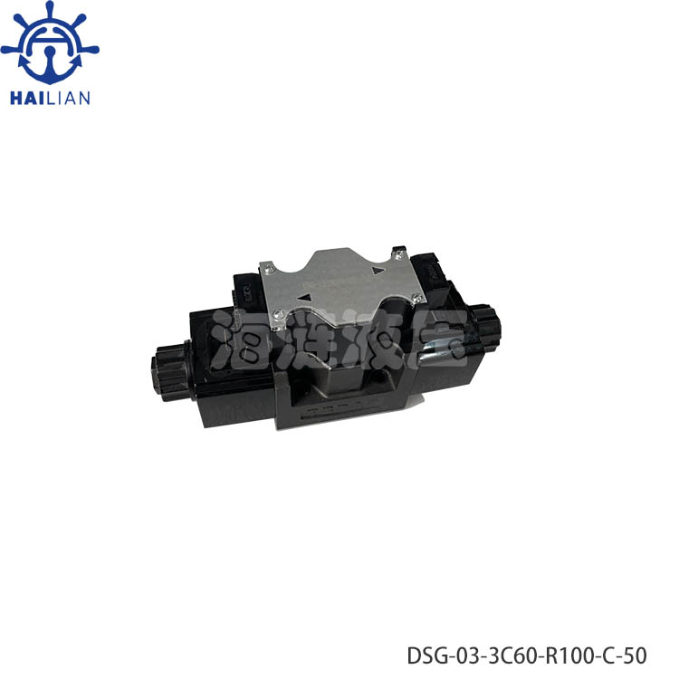 DSG-03-3C60-R100-C-50 SOLENOID OPERATED VALVE FOR SHIP HYDRAULIC SPARES