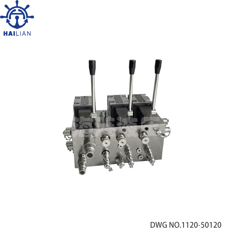 DWG NO.1120-50120 CONTROL VALVE BLOCK FOR HATCH COVER