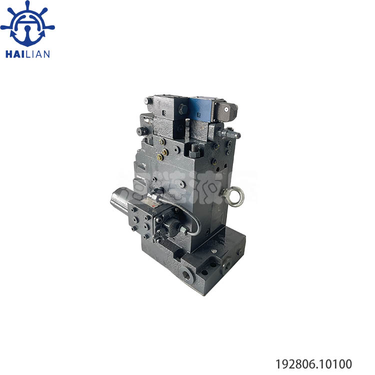 DWG NO.192806.10100 VALVE UNIT FOR ANCHOR WINCH-SPARE PARTS