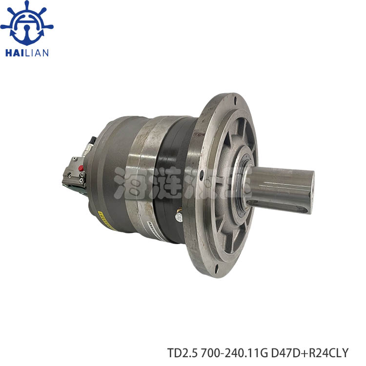 HYDRAULIC MOTOR+GEAR BOX TD2.5 700-240.11GXX D47D+R24CLY FOR HATCH COVER